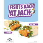 Jack in the Box's Lent special featuring Alaska pollock.