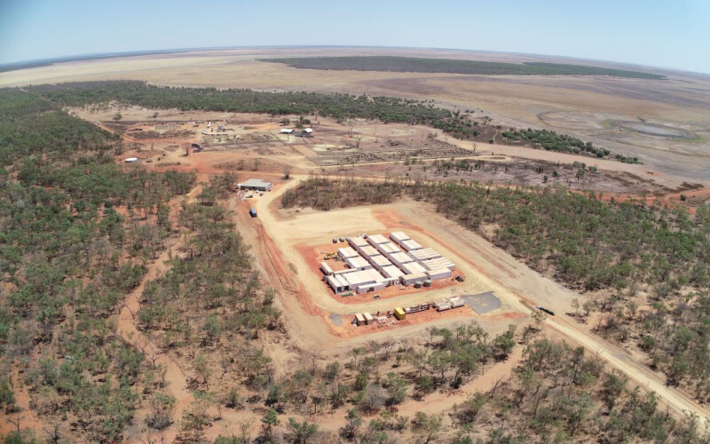 An aerial view of Project Sea Dragon in Australia