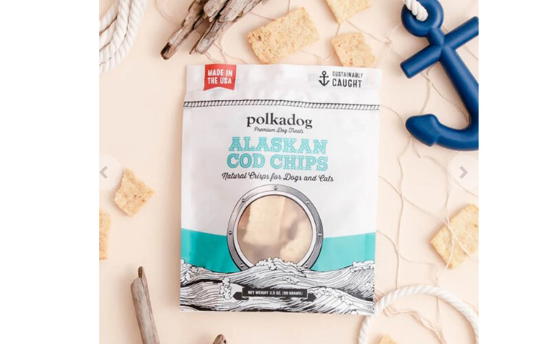 Polkadog's Alaskan Cod Chips pet treats