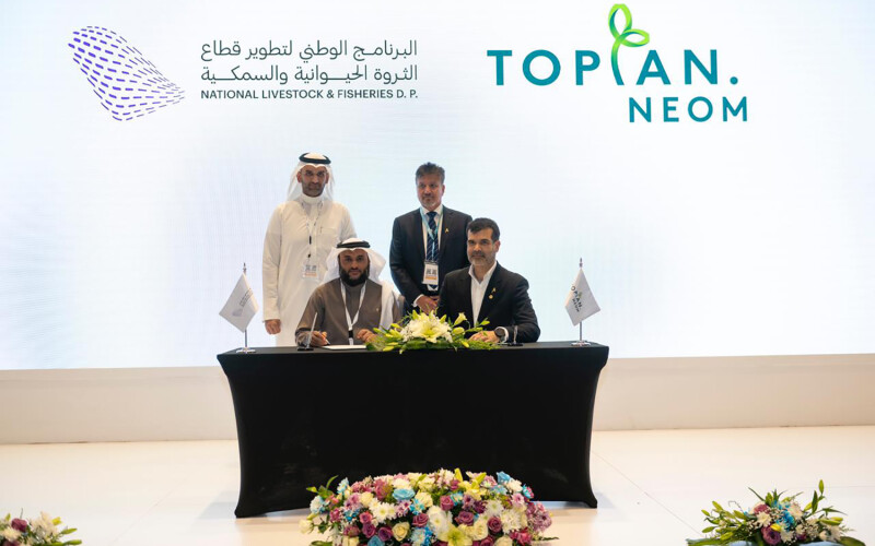 Saudi venture NEOM and fishing company Tabuk Fisheries create Topian
