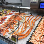 The seafood counter at a Smith's grocery store, which is a subsidiary of Kroger, in Salt Lake City, Utah, U.S.A.