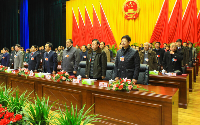 China's National People's Congress in 2012