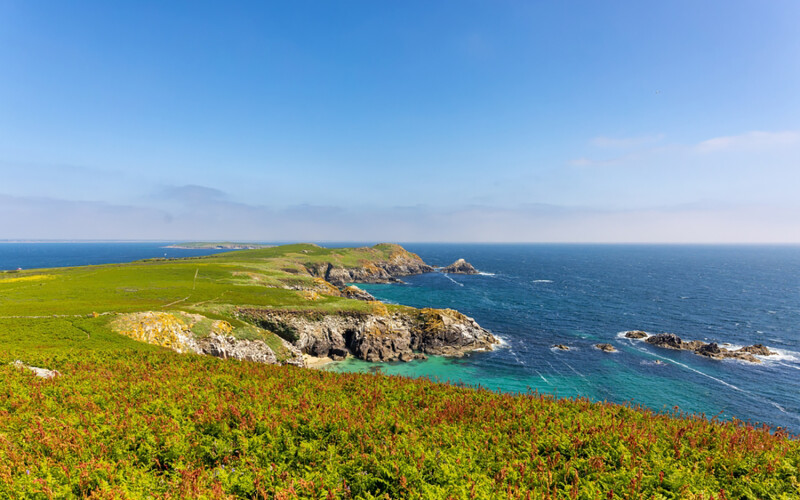 Waters off the coast of County Wexford in southeast Ireland