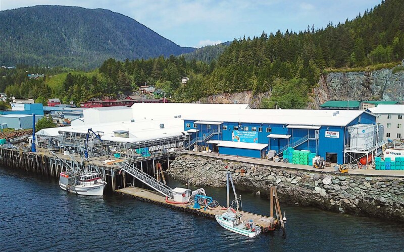 Trident Seafoods' Ketchikan processing plant