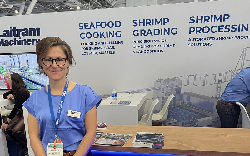 Laitram Machinery Marketing Director Karen Quaas