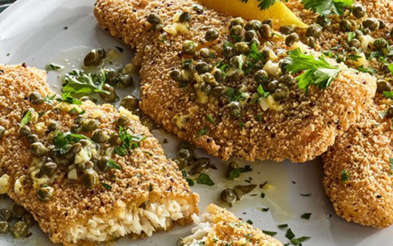 US Foods gluten-free breaded Alaska sole