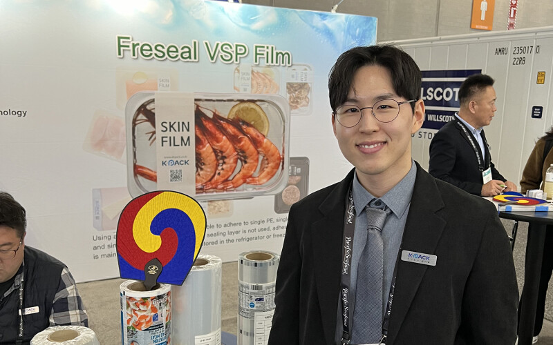 K-Pack International Sales Manager Caleb Park