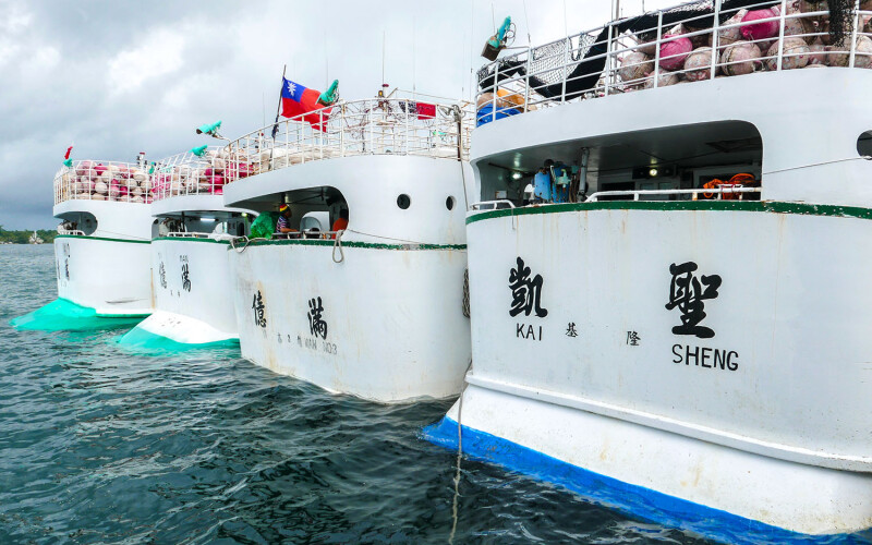 Taiwanese distant-water fishing vessels
