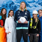 Norwegian soccer superstar Erling Haaland