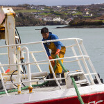 A crew member onboard a commercial fishing vessel in County Cork, Ireland