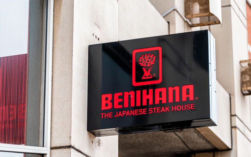 A Benihana restaurant in London, U.K.
