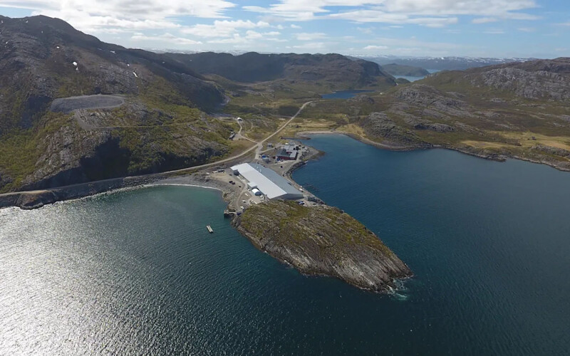 Grieg Seafood's Adamselv smolt site