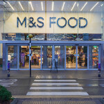 Marks and Spencer grocery store in Hampshire, England