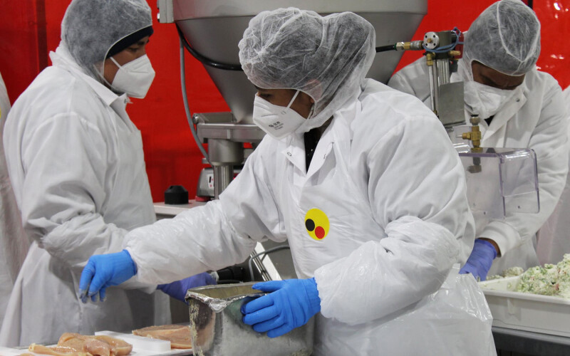 Custom Made Meals workers