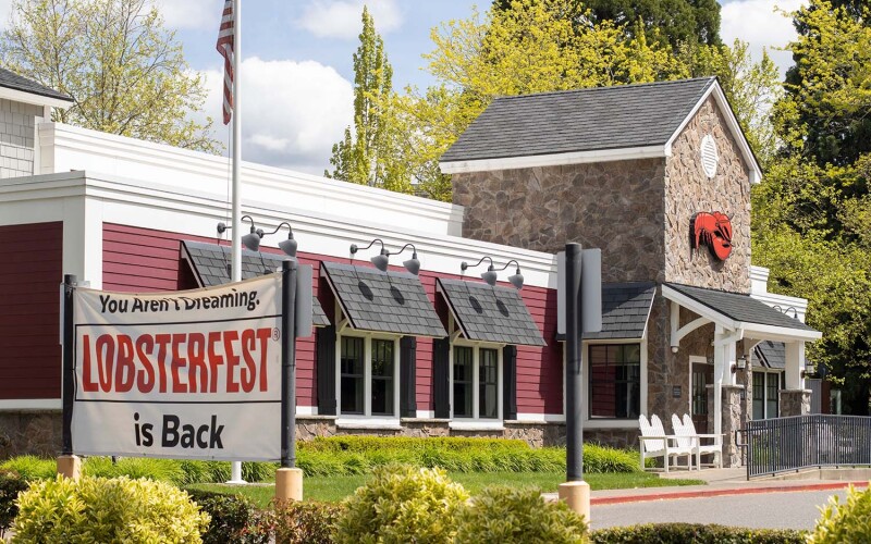 A Red Lobster restaurant