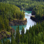 A photo of the Yukon River.