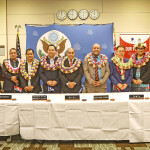 A photo of Pacific Island States representatives