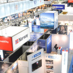 Norway's pavilion at Seafood Expo Global in Barcelona, Spain