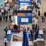 The Sustainable Fisheries Partnership booth at the 2024 Seafood Expo North America