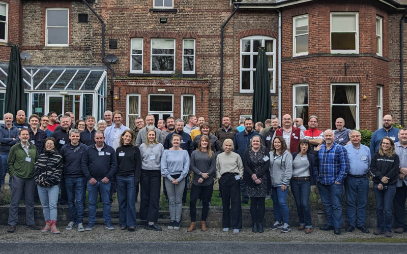 Attendees at The Fishing Porthole’s Yorkshire event