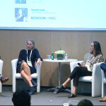 The alternative feeds panel at the 2023 Seafood Expo Global