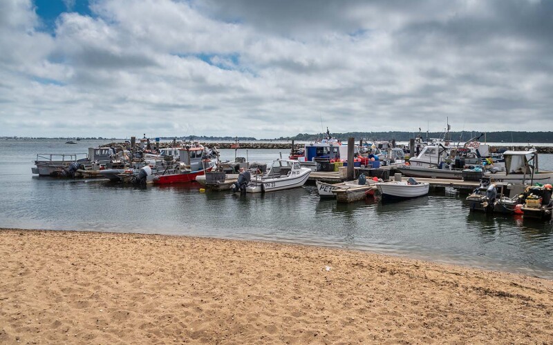 Small boats in Dorset, U.K.