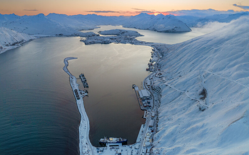 American Seafoods' facility in Unalaska, Alaska