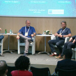 The "Digitalization of Aquaculture: Improving Data-Driven Decision Making" panel at the 2023 Seafood Expo Global