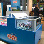 A display of some of Viciunai's products at Seafood Expo Global