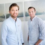 Bluefront Equity founders and partners Kjetil Haga and Simen Landmark