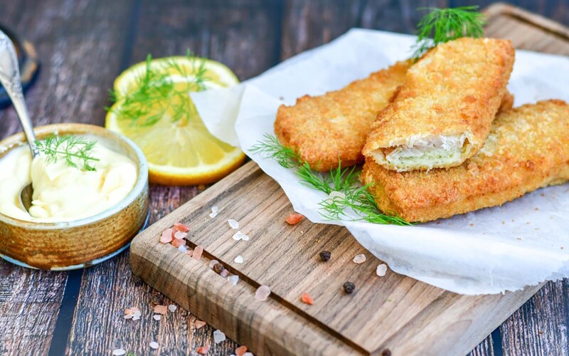 Fish and chips made with Alaska pollock