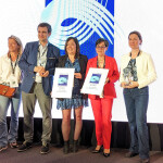 The winners of the Seafood Excellence Global awards pose with their trophies.