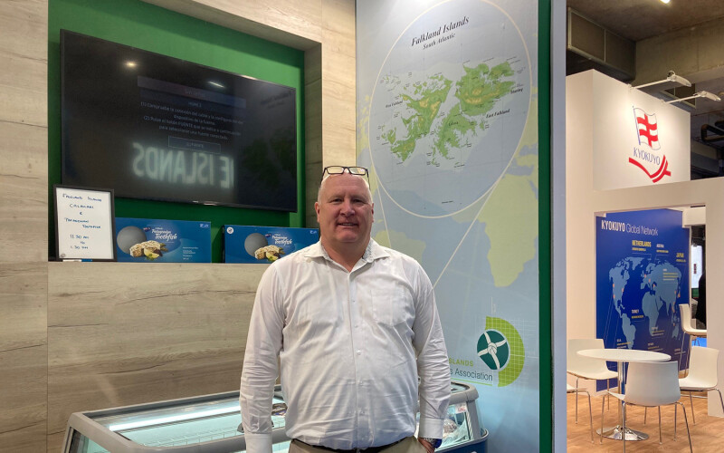 Falkland Islands Fishing Companies Association Executive Secretary James Bates.