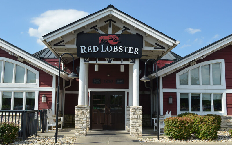 A Red Lobster restaurant in Columbus, Ohio, U.S.A.