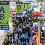 Hall 3 at the 2024 Seafood Expo Global in Barcelona, Spain