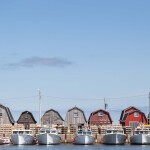 Fishing boats tied up in Pric