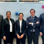 AIPCE-CEP, EAPO, Europeche, and FEAP representatives at the 2024 Seafood Expo Global