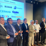 Representatives of the seven Chilean salmon firms that have joined the CSARP+ program