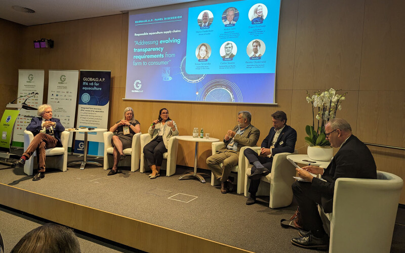 The GlobalGAP panel at Seafood Expo Global