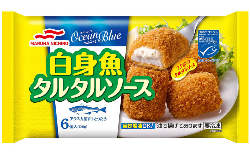 A Maruha Nichiro Ocean Blue brand cod product