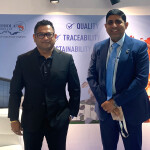 Mindhola Foods executives Hetal Patel and Zubin Mehta.