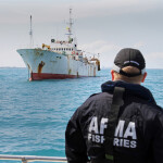 A patrol being conducted by the Australian Fisheries Management Authority