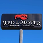 A sign for a Red Lobster location in the U.S. state of Maryland
