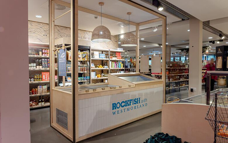 Rockfish's physical location at the Westmorland Gloucester motorway service area