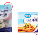 Marine Stewardship Council eco-label on Walmart seafood products
