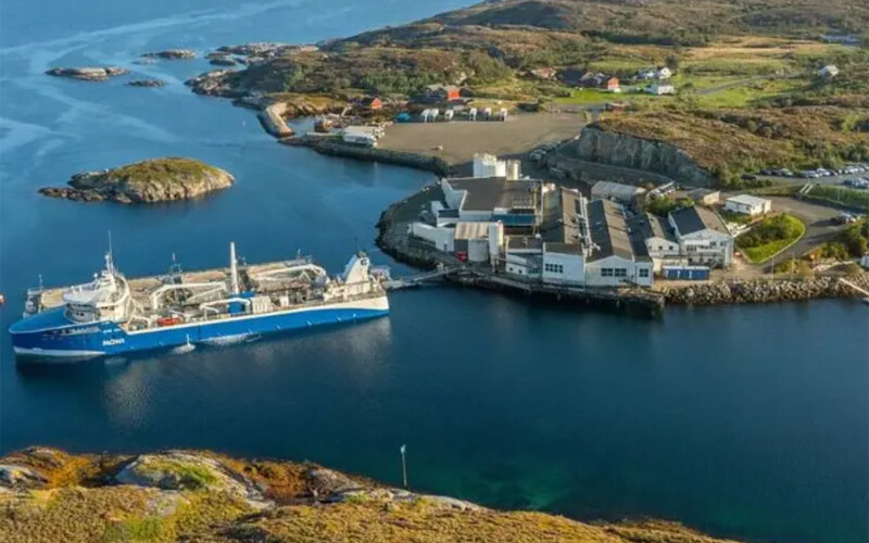 Måsøval's new processing facility in the town of Ulvan