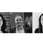 New Cousins Maine Lobster Senior Vice President of Marketing Marion Thomas, President Shaun Higgins, and Director of Franchise Development Lindsay Herberger