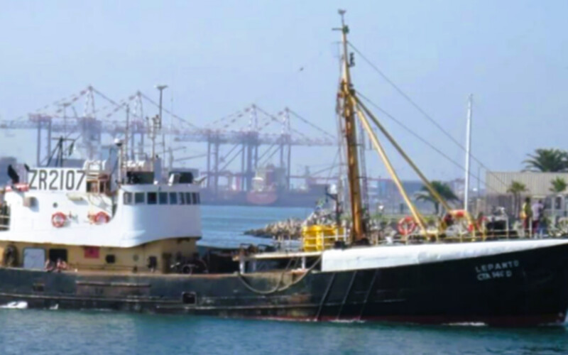 Sea Harvest's F/V Lepanto sank on 17 May | Photo courtesy of SAMSA