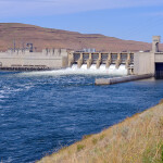 One of the Snake River dams the U.S. federal government is proposing to remove