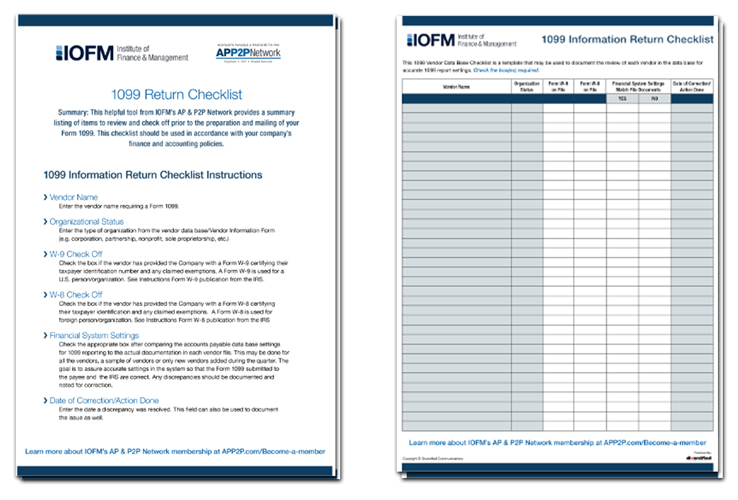 Download the 1099 Checklist